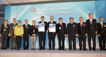 China Airlines Partners with Airbus